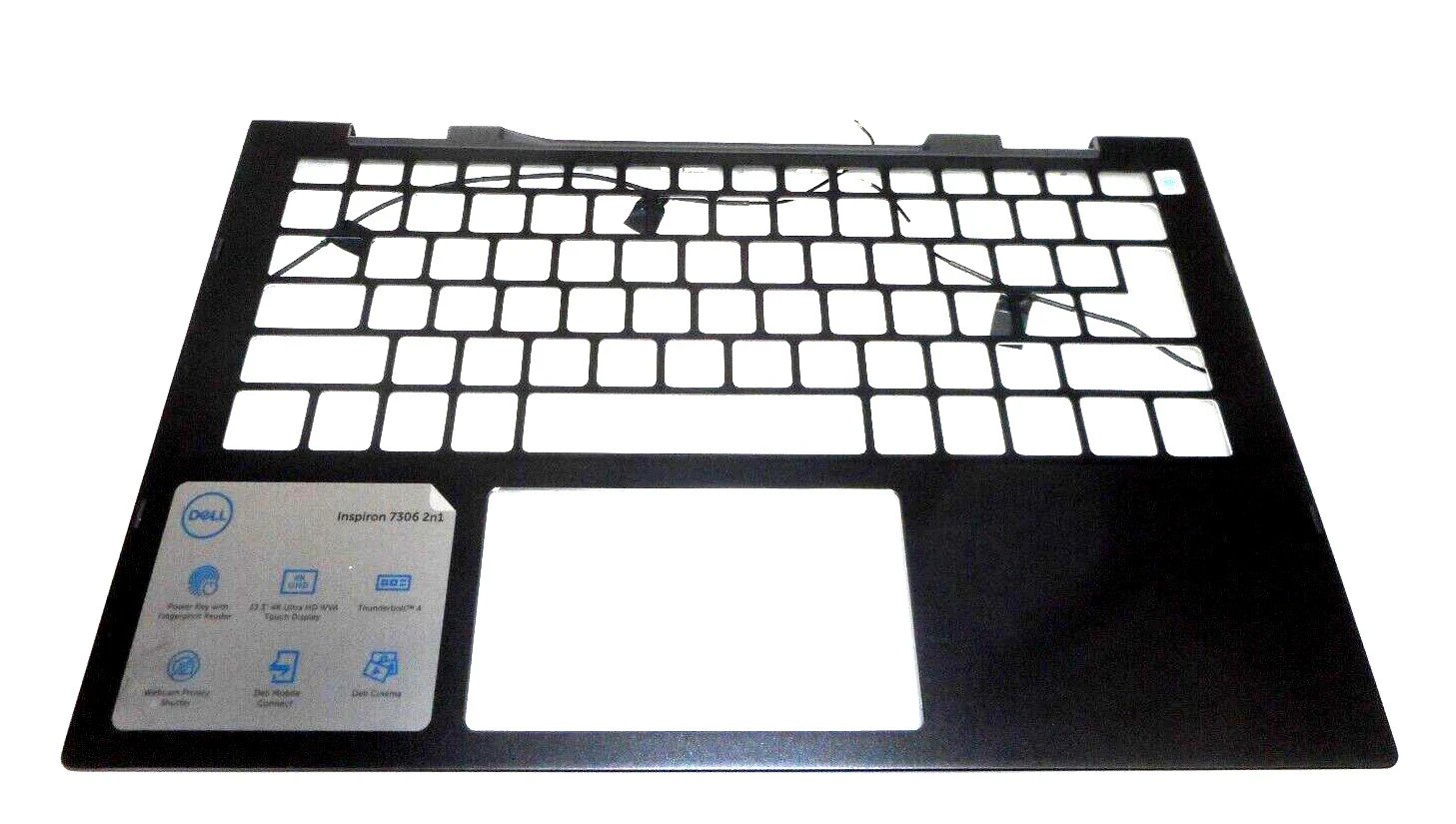 6KXGMFor Dell Inspiron 7306 2-in-1 Palmrest Backlit Keyboard Touchpad 13.3" W17 - Image 3