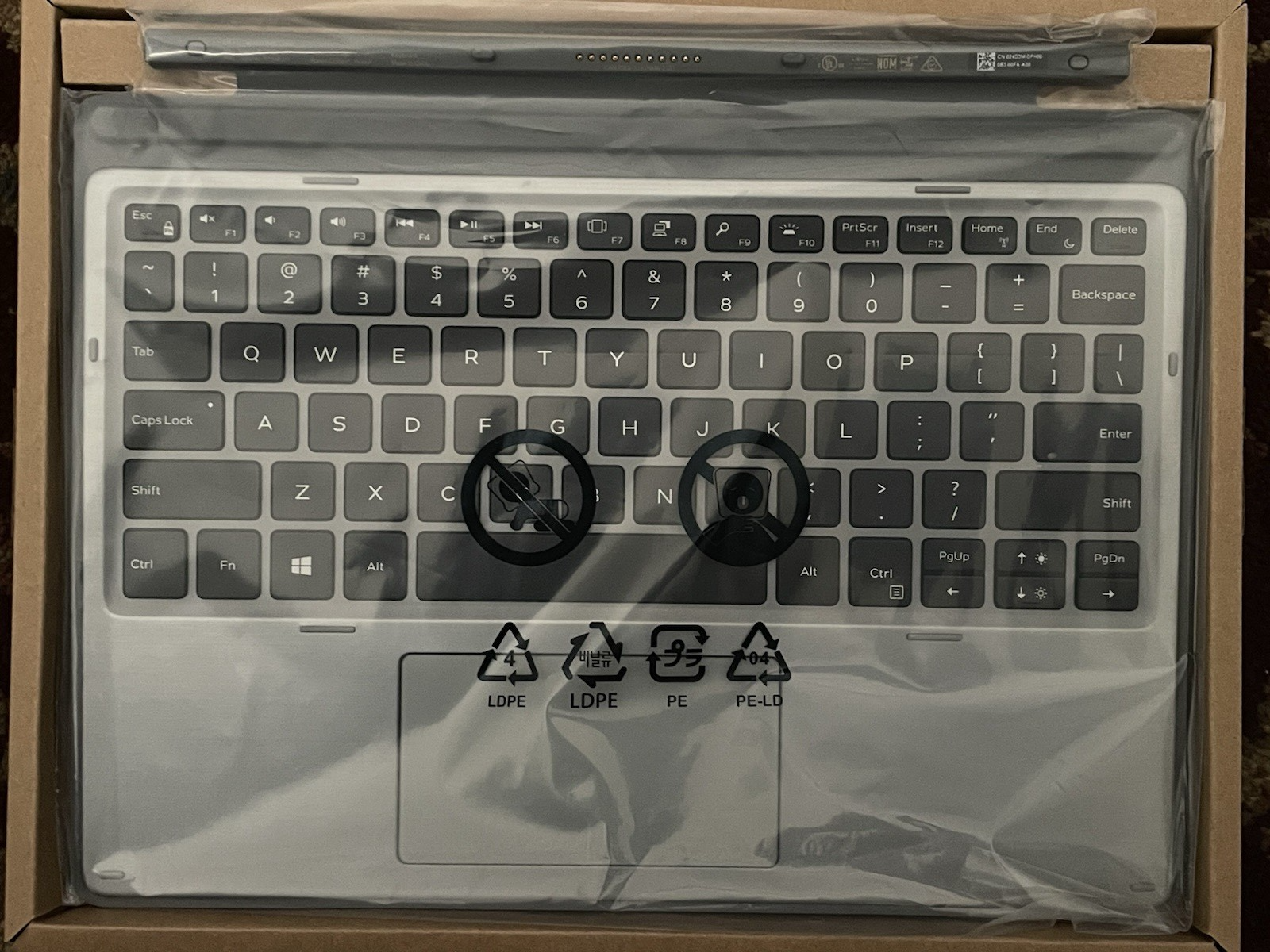 24D3M Dell Latitude 7200 7210 2-in-1 Tablet Mobile Detachable Keyboard (NEW) - Image 2