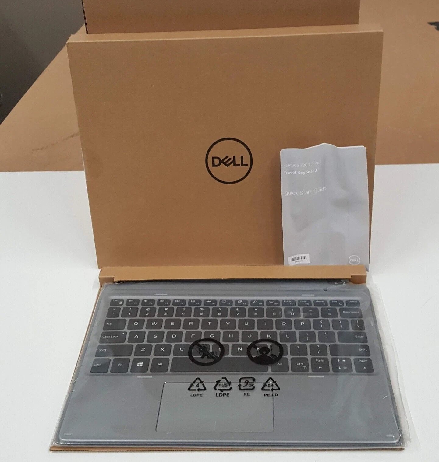 24D3M Dell Latitude 7200 7210 2-in-1 Tablet Mobile Detachable Keyboard (NEW) - Image 3