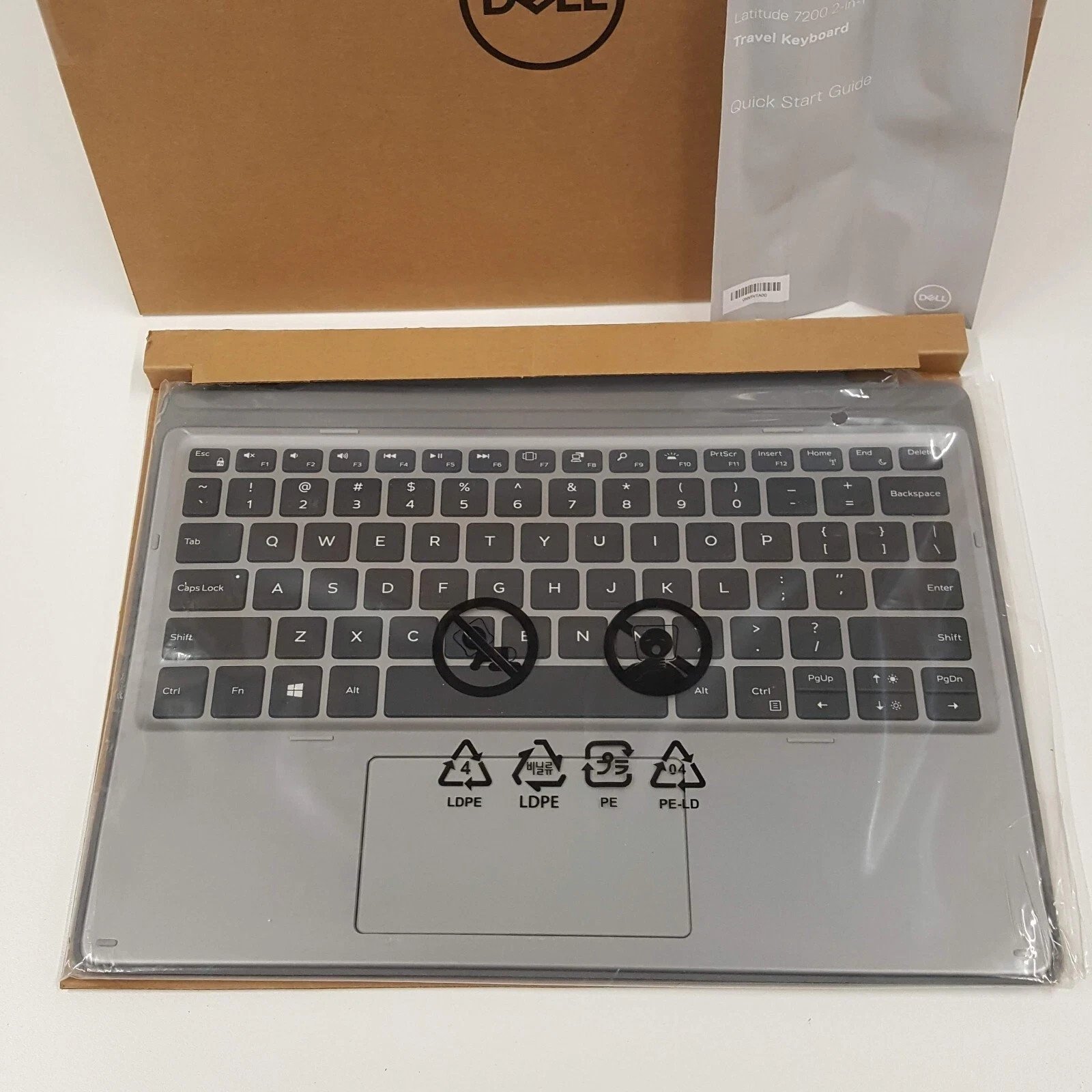 24D3M Dell Latitude 7200 7210 2-in-1 Tablet Mobile Detachable Keyboard (NEW) - Image 4