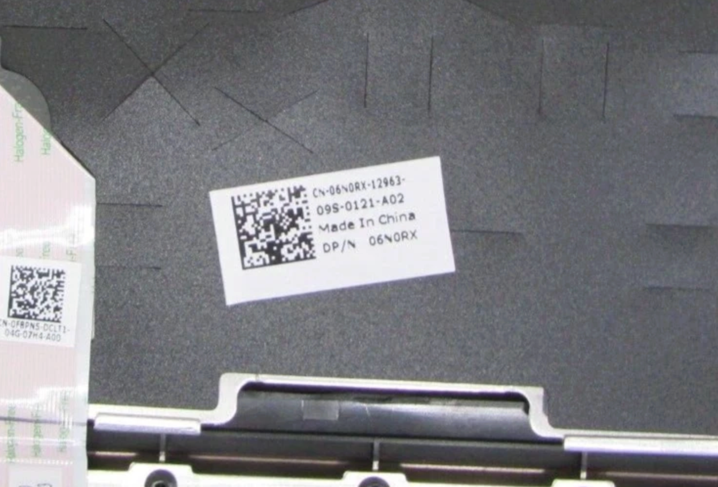 A174SB Dell Latitude 5490 5491 5495 Palmrest Touchpad Assembly HUX24 6N0RX W18 - Image 3