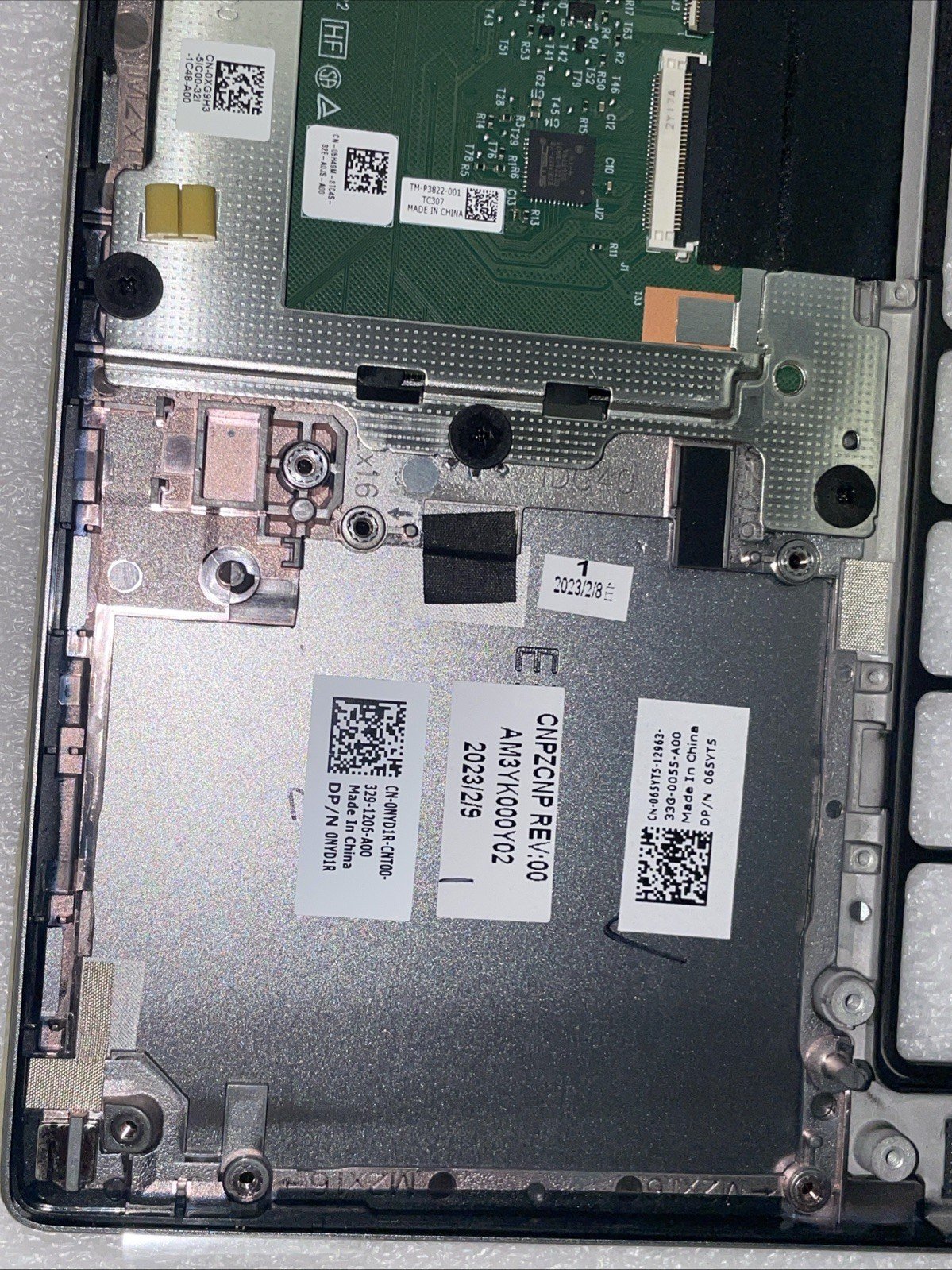 NYD1R Dell Latitude 7440 2-in-1 Palmrest Touchpad 65YT5 065YT5 0NYD1R W18 - Image 5