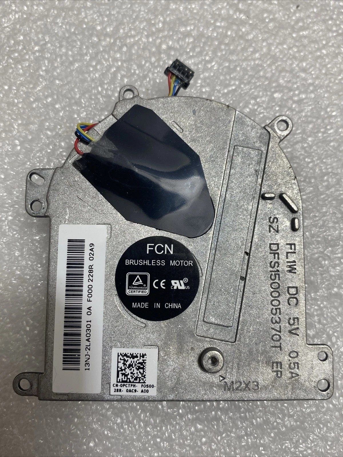 Fan CPU Fan Dell Latitude 7212 Rugged 0NRVG6, 0PCTPH 2W19