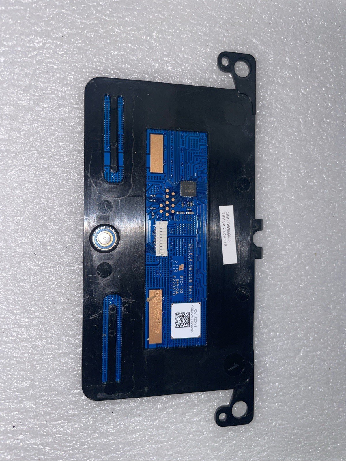 081P5J Dell Latitude 3180 3189 3190 Touchpad Trackpad w/ Cable & Bracket W19 - Image 2