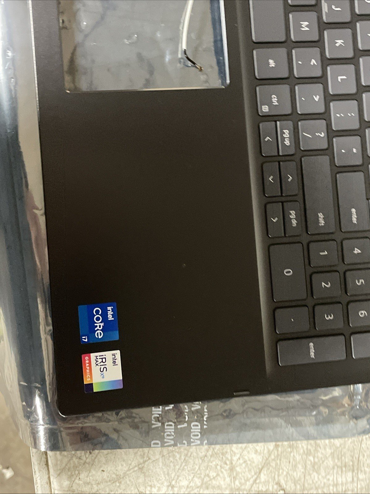 6MTCV Dell Inspiron 7500/7506 2-in-1 Black Palmrest Backlit Keyboard W14 - Image 3