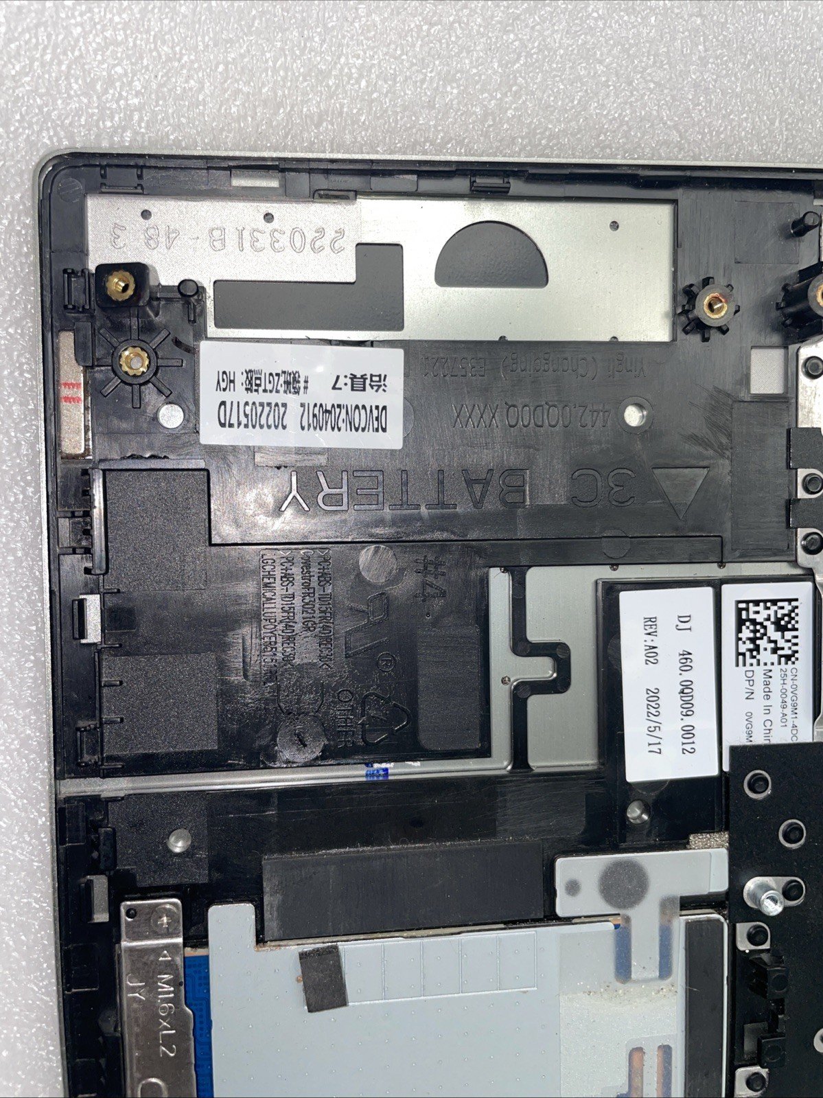 05N0WDPalmrest For Dell Inspiron 14 7420 7425 2-in-1 0NDRPP - W-9 - Image 3