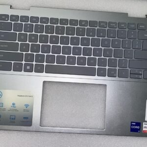 0MF0F1 For Dell Inspiron 7430 7435 2-in-1 Palmrest w/Backlit Keyboard Silver W-9