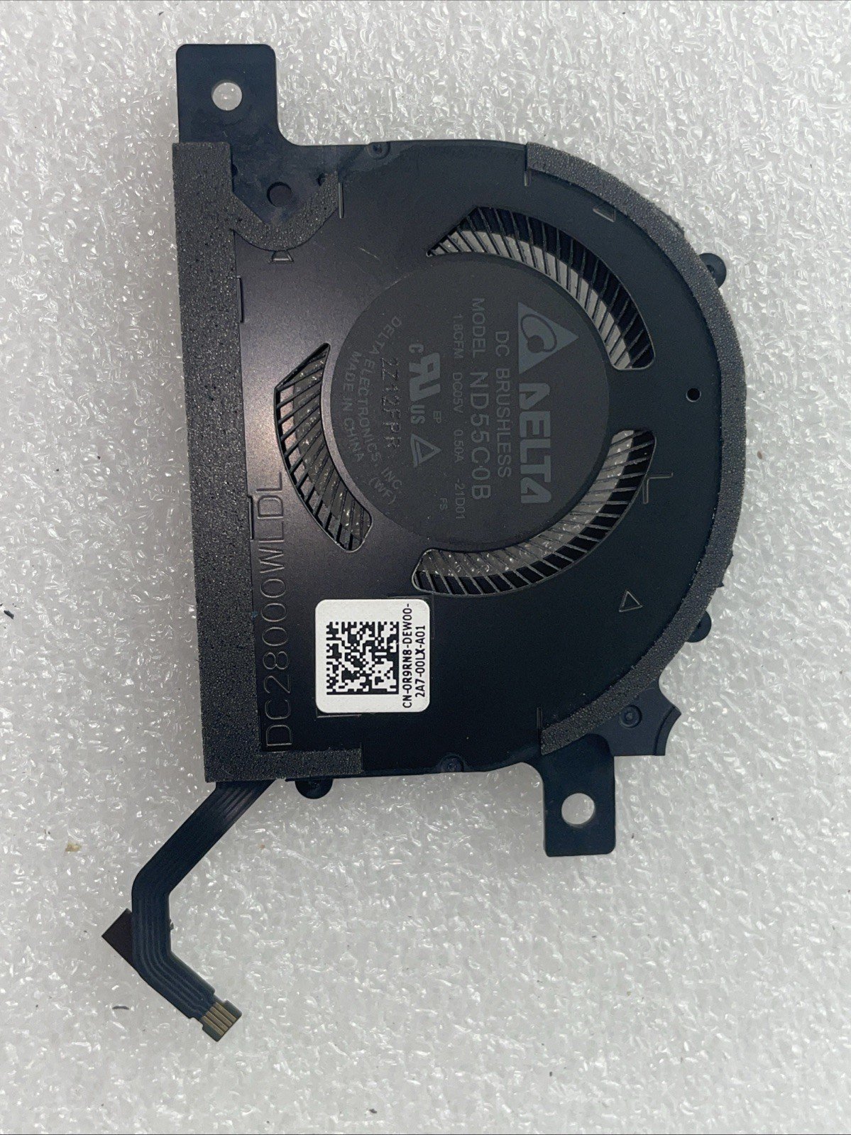 R9RN8 CPU Cooling Fan DC5V For Dell XPS 13 9315 Laptop 0R9RN8 4w19