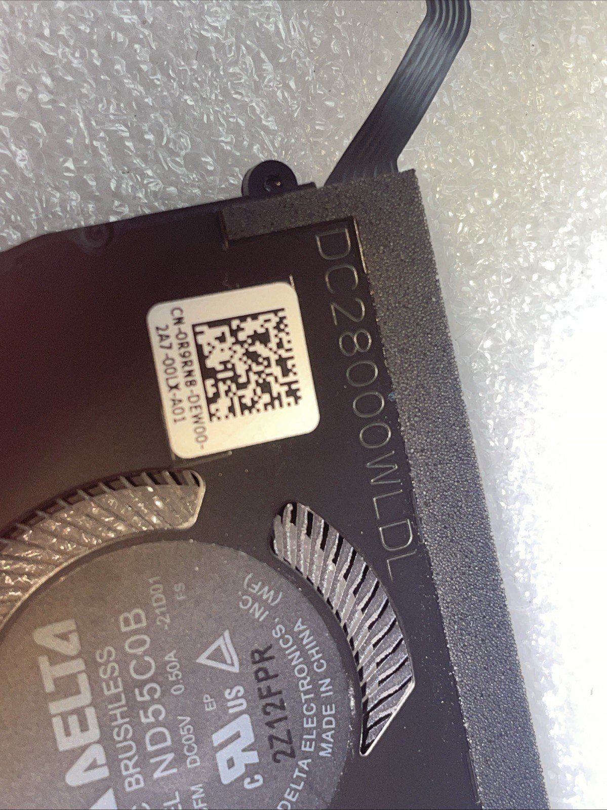 R9RN8 CPU Cooling Fan DC5V For Dell XPS 13 9315 Laptop 0R9RN8 4w19 - Image 3