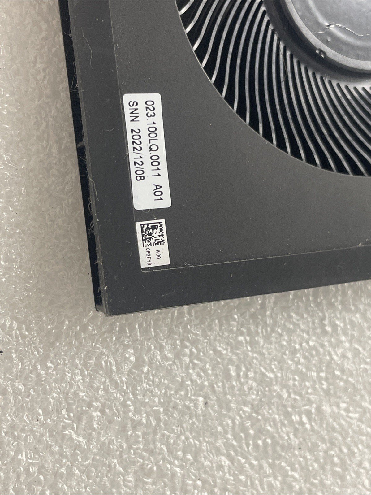 0P2FY9 DELL XPS 9720 17 Laptop CPU GPU Fans Left& Right Fans DC5V 0MXF81 4w19 - Image 3