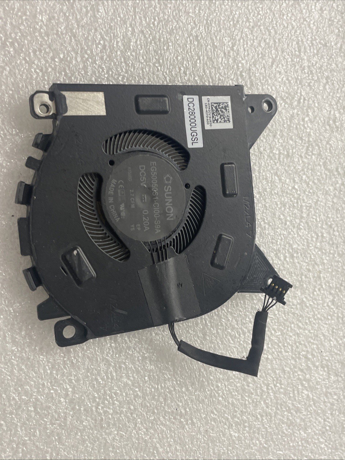 7M2CV of Dell Alienware X15 R1 RTX30 CPU & GPU Fan 2H5HD 02H5HD 07M2CV 4w19 - Image 3