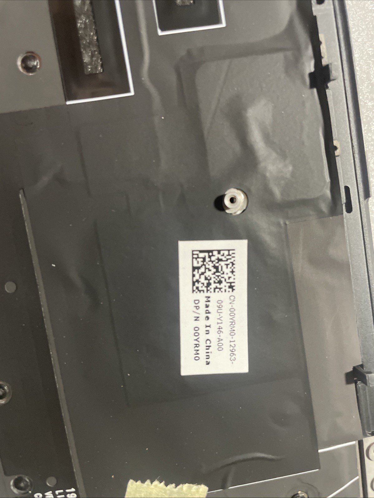 00YRM0 Dell Palmrest 79-Key US International Backlit Keyboard Assembly 6JC7G W14 - Image 4