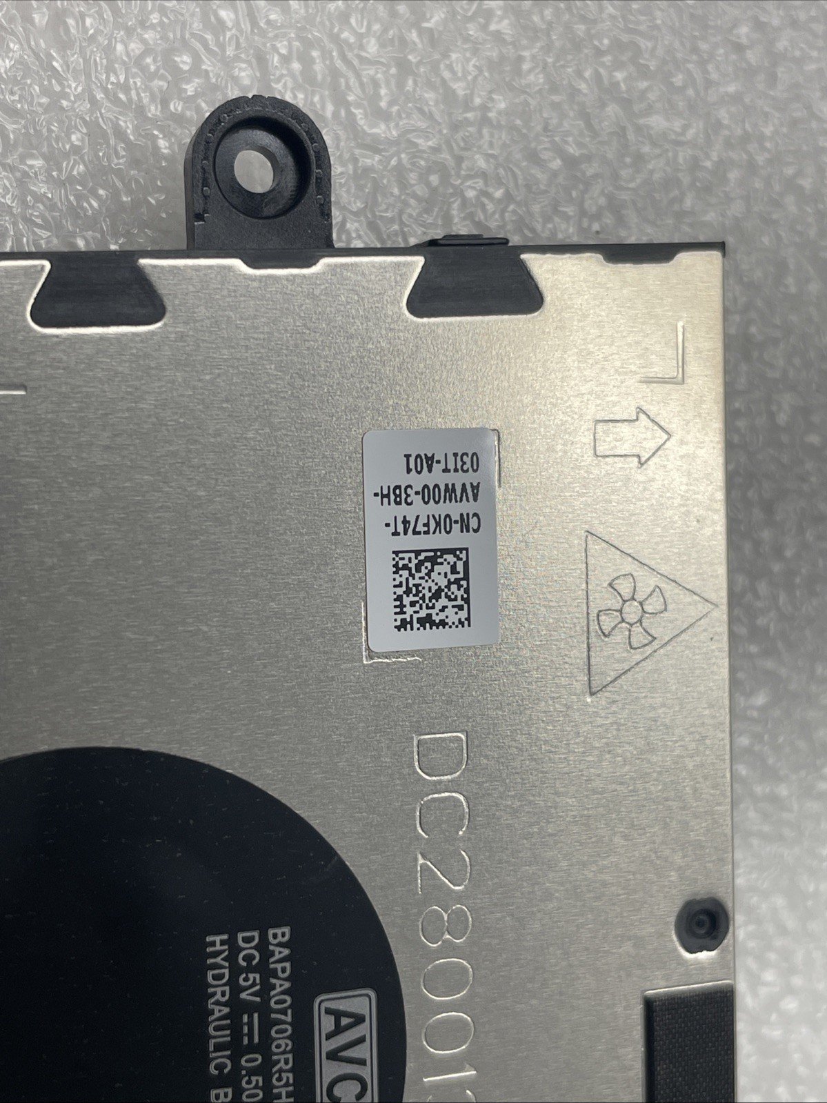 KF74T Genuine Dell Latitude 5440 Precision 3480 Laptop Cooling Fan 0KF74T 1-W19 - Image 2