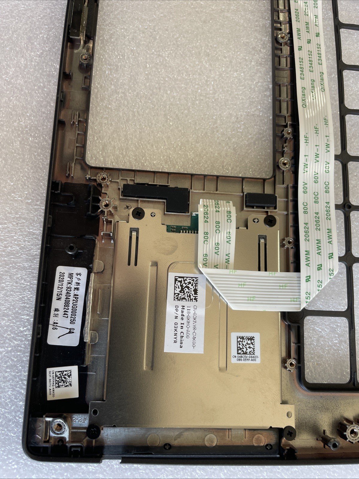 5TPMG Dell Latitude 7410 Laptop Palmrest Touchpad with SC Reader HUN9 W14 - Image 5