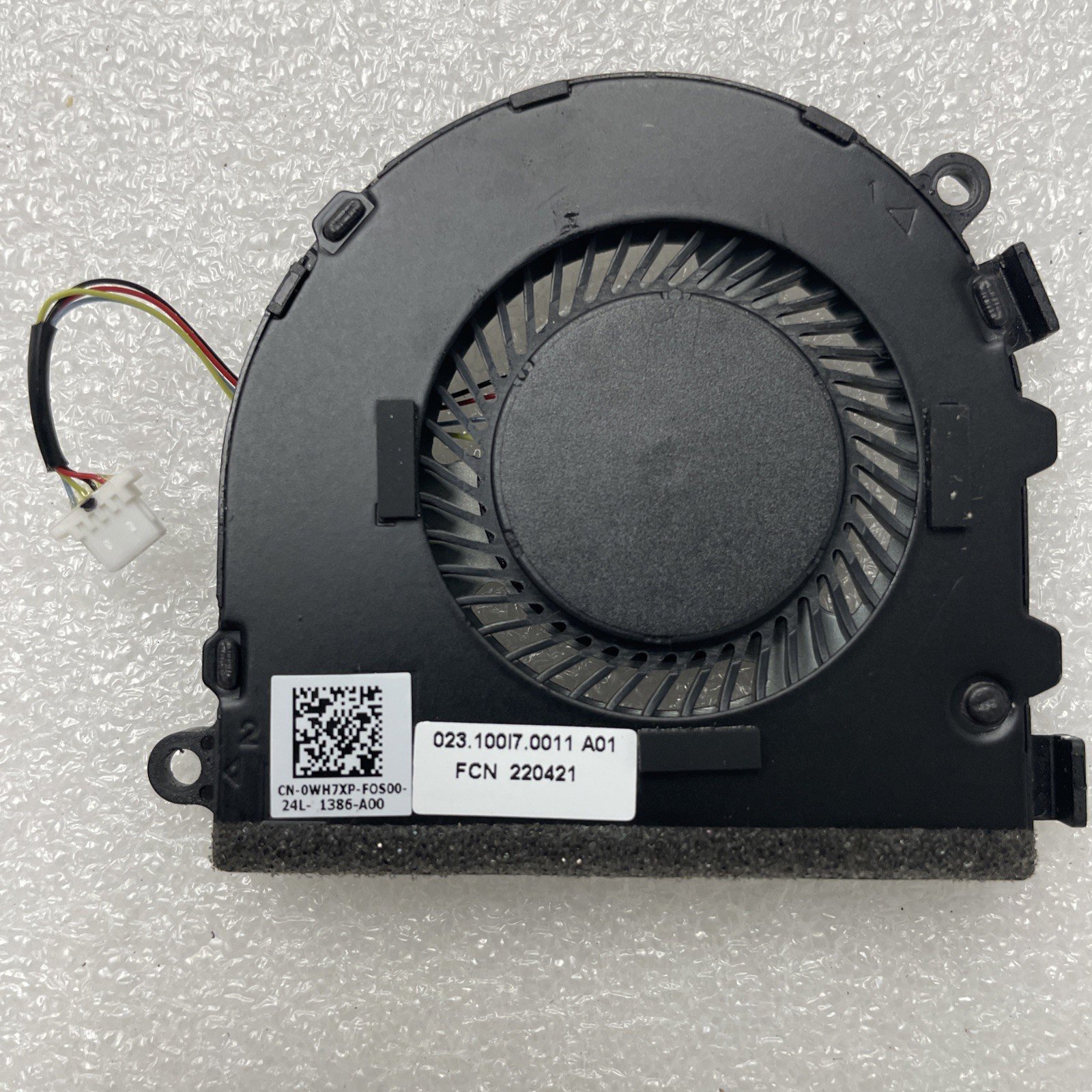 WH7XP For Dell Latitude 3310 E3300 Cooling Fan 0WH7XP DFS1507057Q0T 6w19 - Image 2