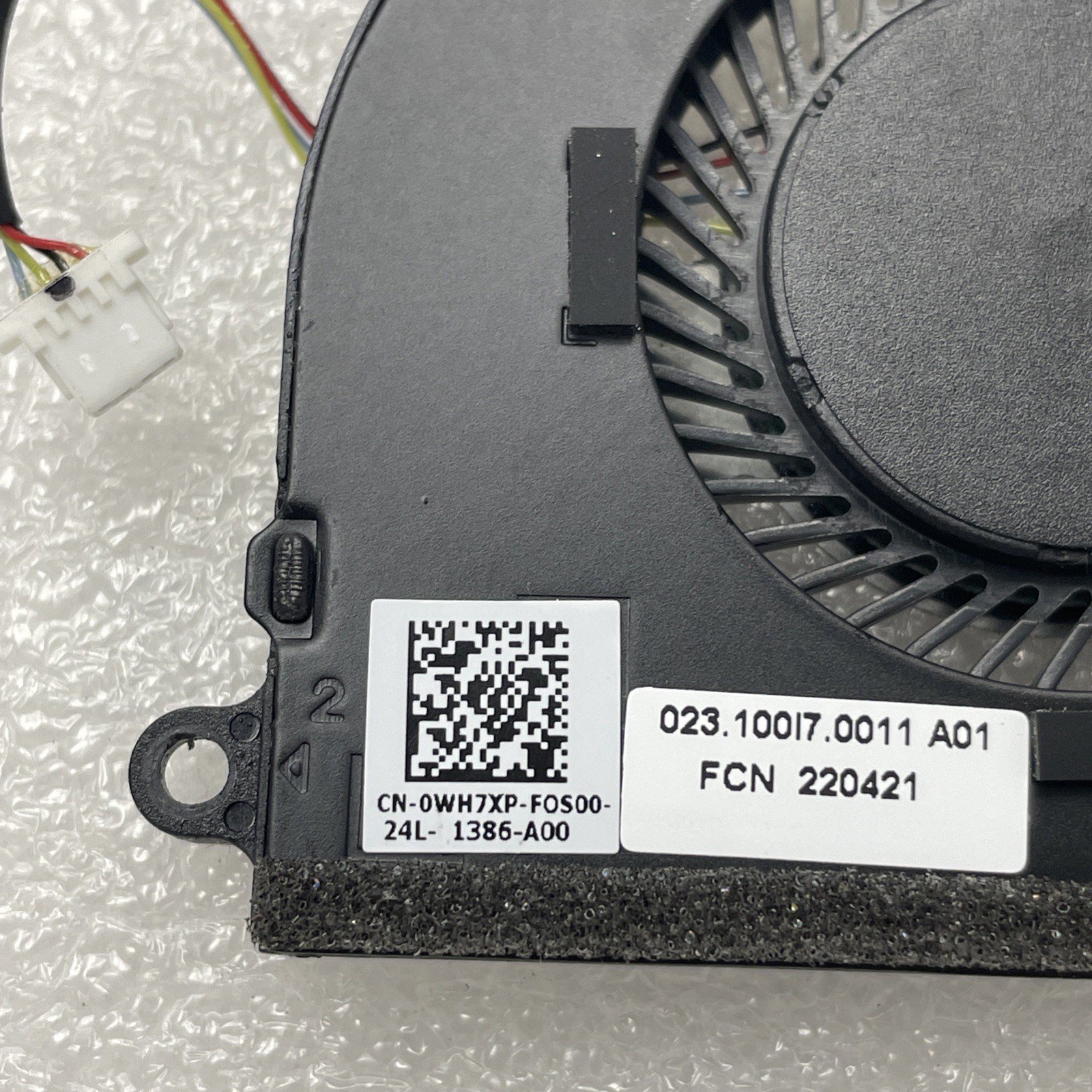 WH7XP For Dell Latitude 3310 E3300 Cooling Fan 0WH7XP DFS1507057Q0T 6w19 - Image 3