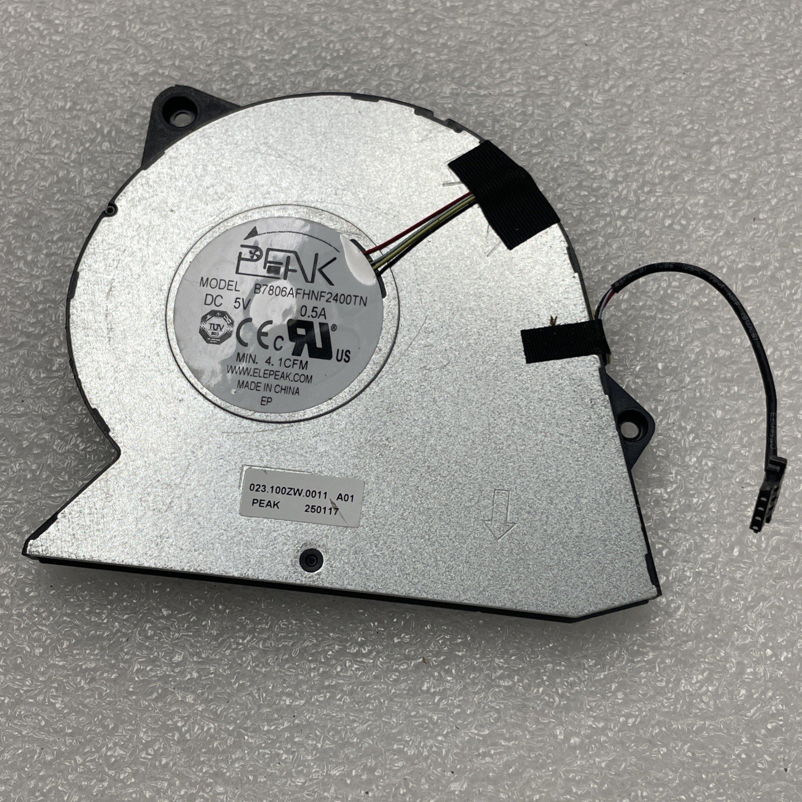 T1NNF DELL PRO 14 PC14250 FAN #145134# P/N 0T1NNF 6w19 - Image 3