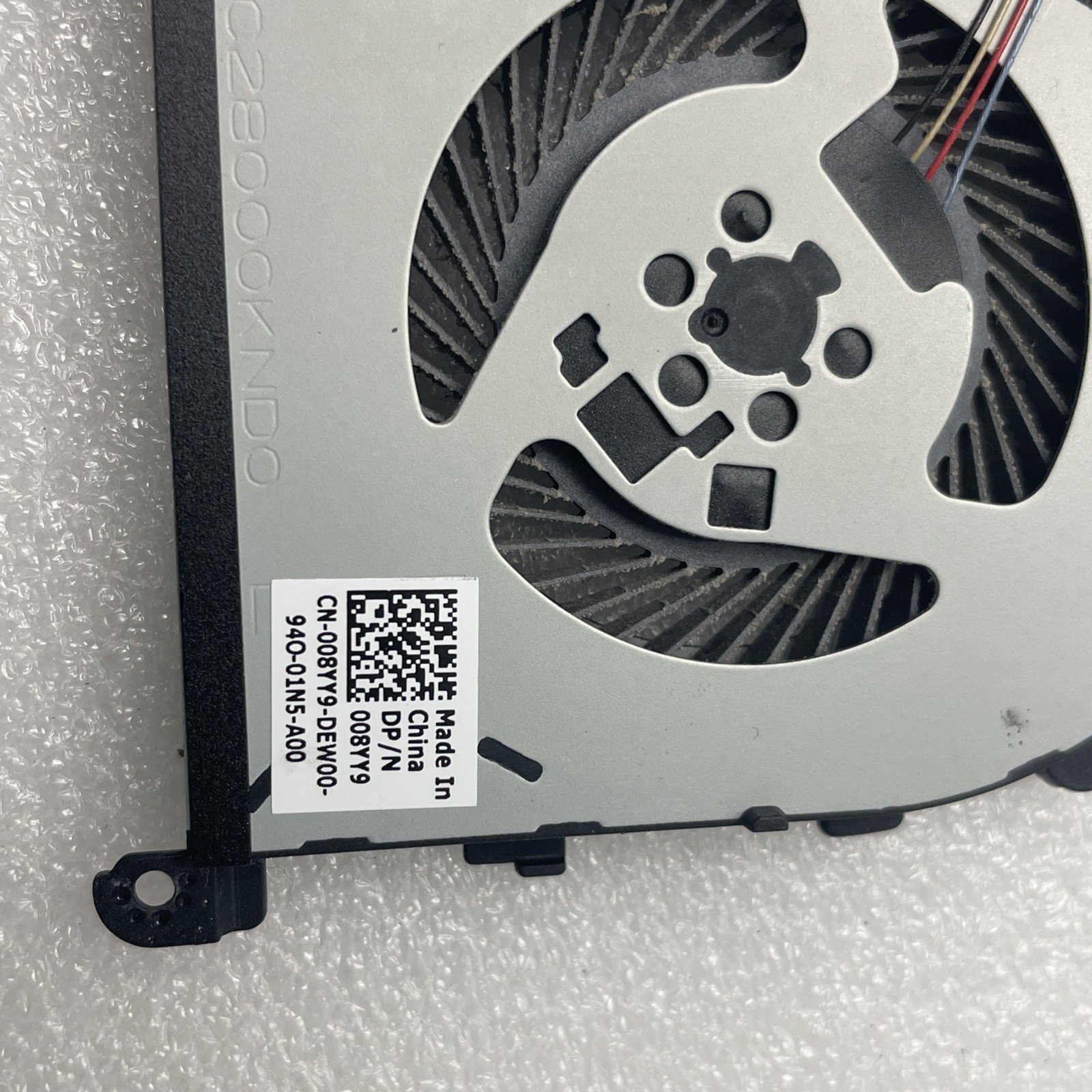 008yy9 Dell XPS 15 9570 7590 Precision 5530 P56F002 CPU+GPU Cooling Fan 8w19 - Image 2