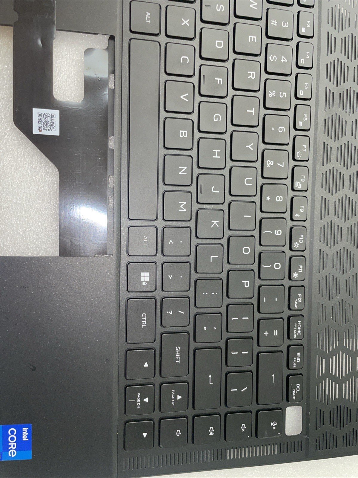 DVDNC Dell Alienware X14 R2 Palmrest US Backlit Keyboard 0DVDNC PTP9 W20 - Image 3