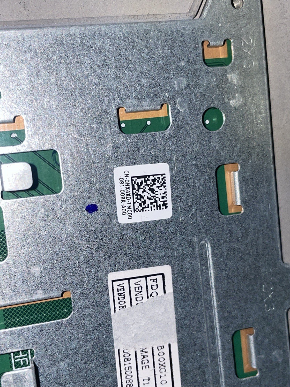 04XD4 Genuine DELL Alienware M15 R2 White Laptop Upper Case Palmrest W20 - Image 4