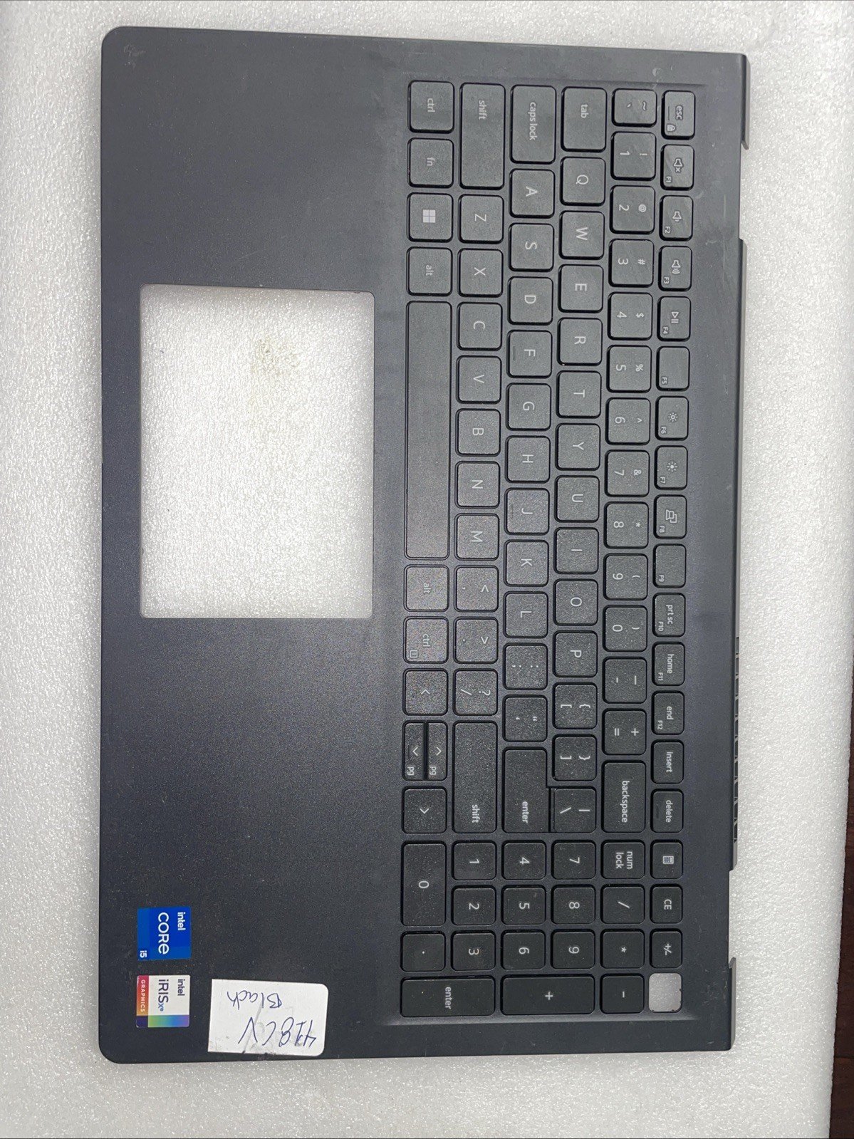 418CV Dell Inspiron 3520 palmrest touch pad keyboard W20