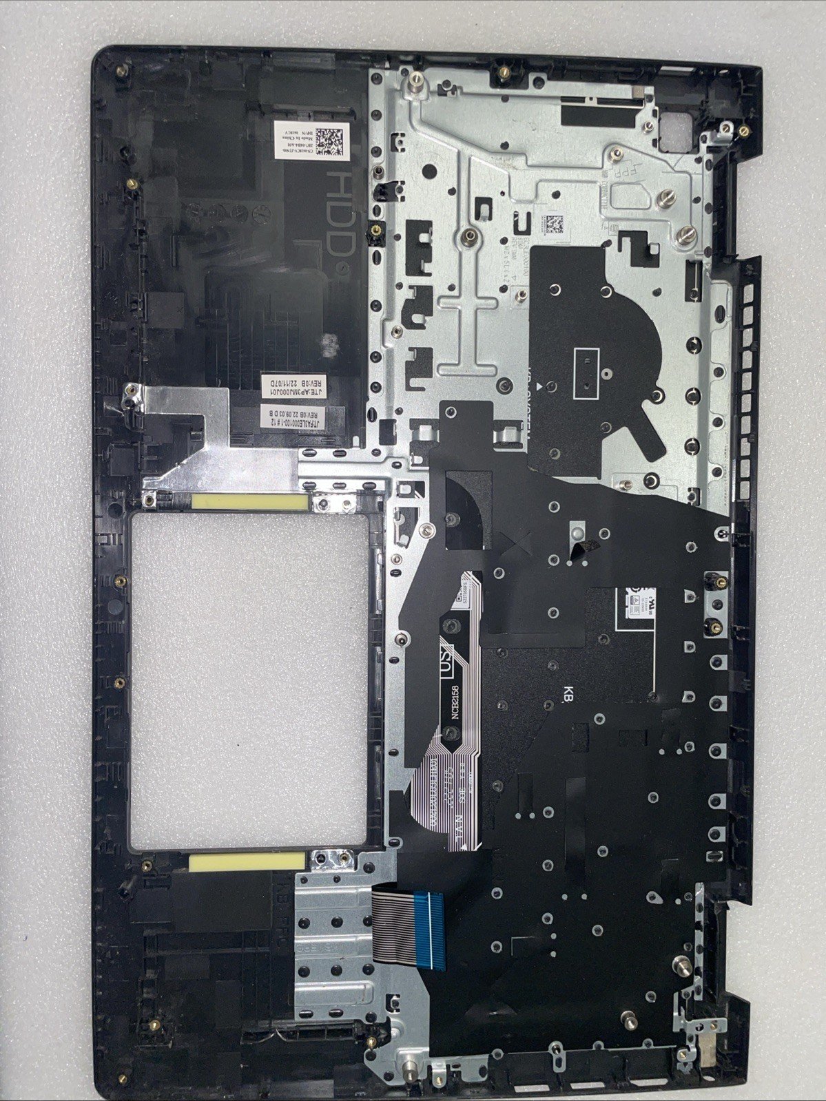 418CV Dell Inspiron 3520 palmrest touch pad keyboard W20 - Image 2