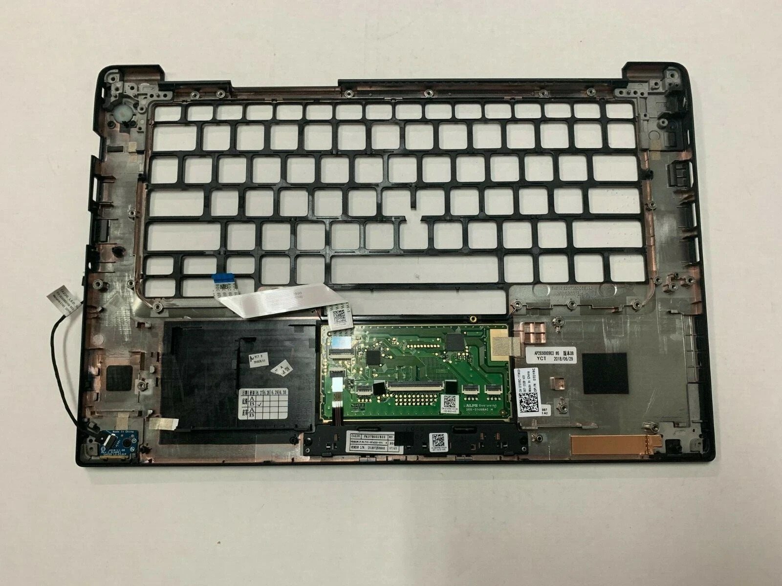 TDYRC Dell Latitude 7490 Palmrest Touchpad Assembly NH8HX W13 - Image 2
