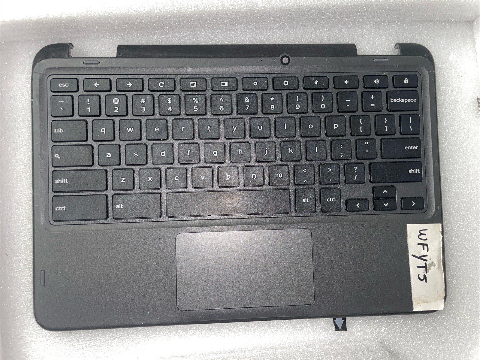 WFYT5 Dell Chromebook 3100 2-in-1 Palmrest Cover W/Keyboard Touchpad 0WFYT5 W14