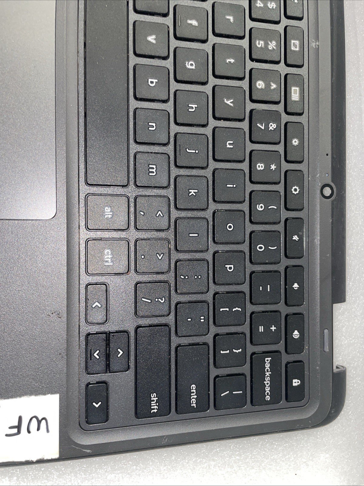 WFYT5 Dell Chromebook 3100 2-in-1 Palmrest Cover W/Keyboard Touchpad 0WFYT5 W14 - Image 4