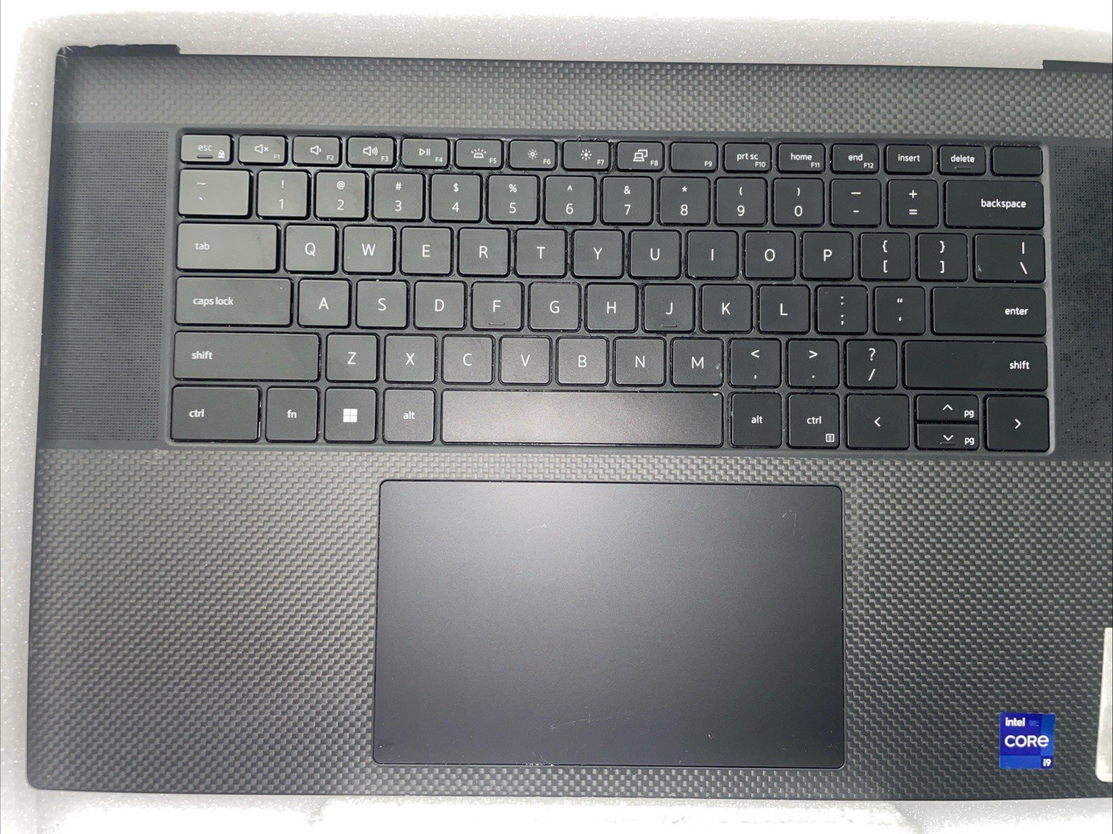 0FWJ2 Spanish Dell XPS 9720 Precision 5770 KBD Palmrest 00FWJ2 00DJYF W14